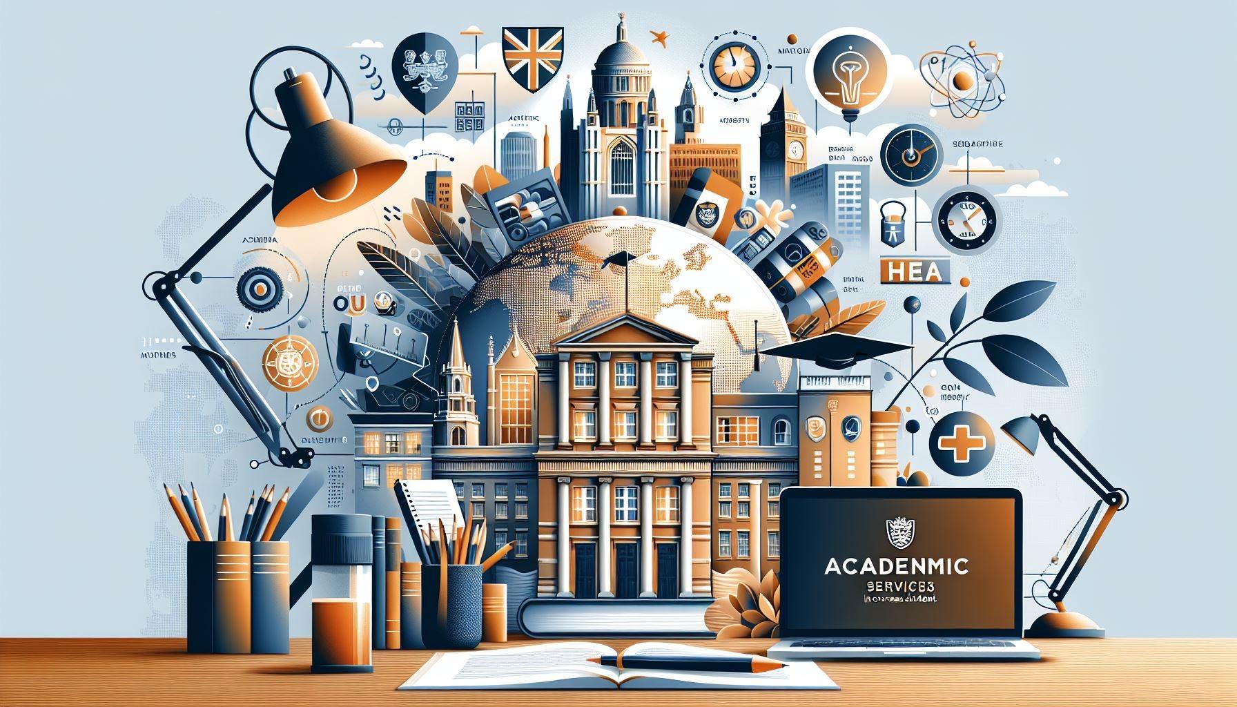 الخدمات الأكاديمية من HEA